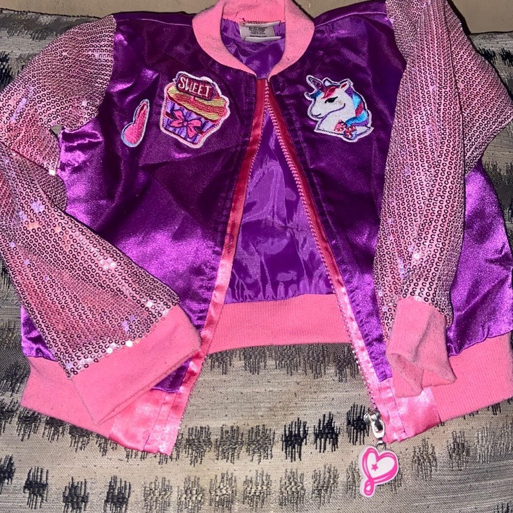 PREOWNED JoJo Siwa bomber jacket